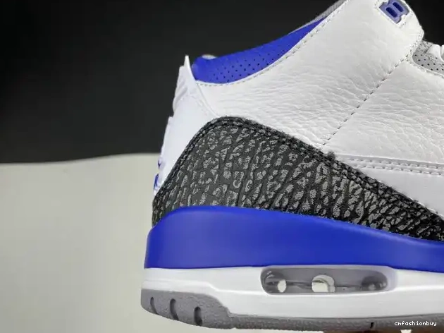 CT8532-145 Air Jordan Blue 3 Racer 0521
